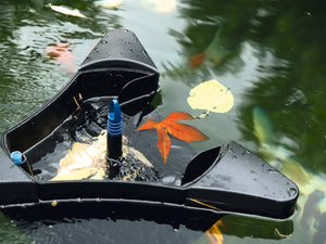 Keep your pond surface clear from falling leaves